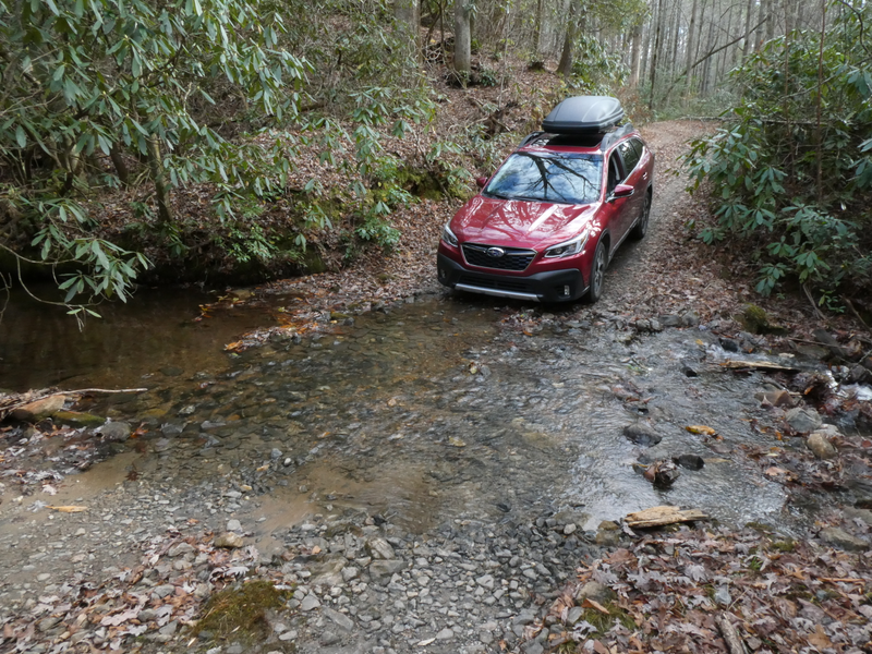 I didn’t need to scout this one, it was simply my first photo opportunity with a water crossing.